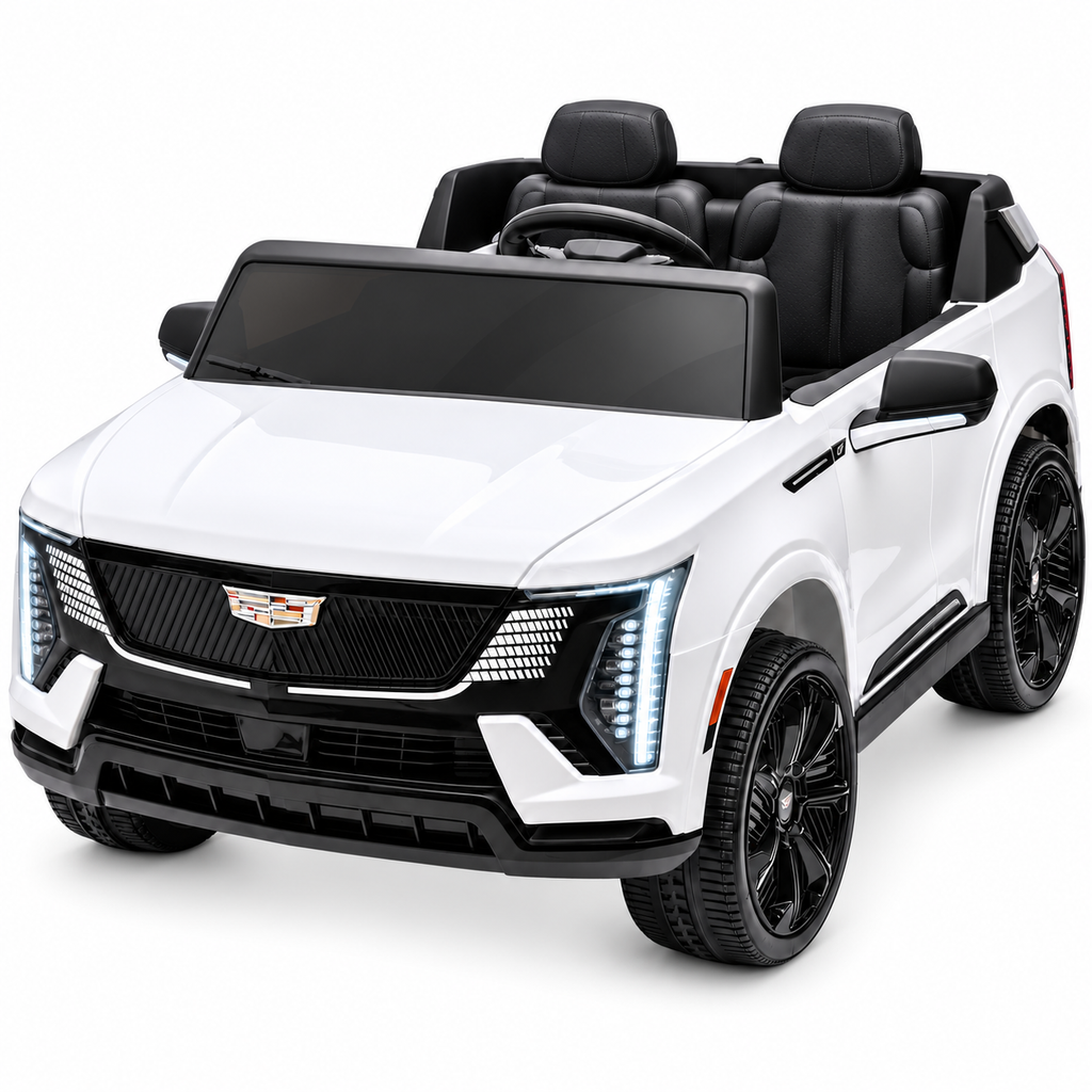 Officially Licensed Cadillac Escalade IQ 2025 24V Ride-On SUV, 4-Motor 4WD, 2-Seater, Parent Remote, LED Lights, Ages 3+