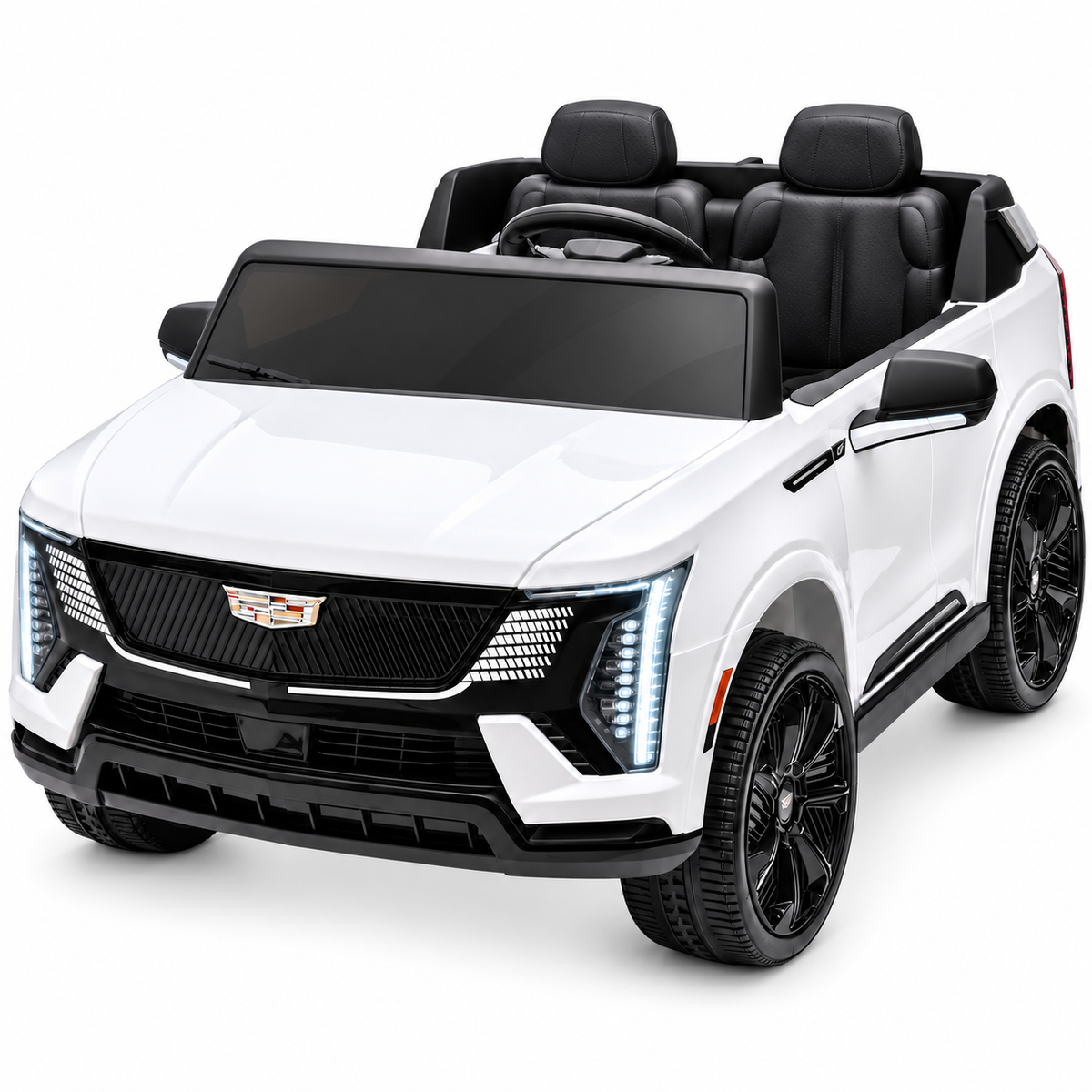 Officially Licensed Cadillac Escalade IQ 2025 24V Ride-On SUV, 4-Motor 4WD, 2-Seater, Parent Remote, LED Lights, Ages 3+