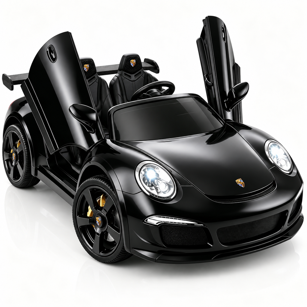 RUF Licensed Kids Ride On Drift Car, 24V 9AH Electric Sports Car with Dual 540 Motors,Up to 5 MPH